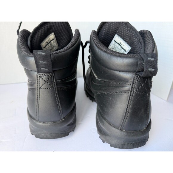 Nike Manoa Men\'s Leather Shoes - Black, Size 9 (454350-003) main image 10